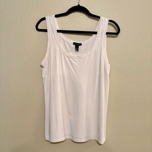 Alfani Classic White Tank Top